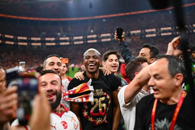 Victor Osimhen’s brace seals Galatasaray’s 26th league title