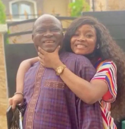 Domestic violence: Netizens react to Ilebaye’s rift with father