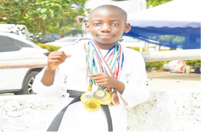 Makinde: Nigeria’s youngest karate black belt at 10 years old