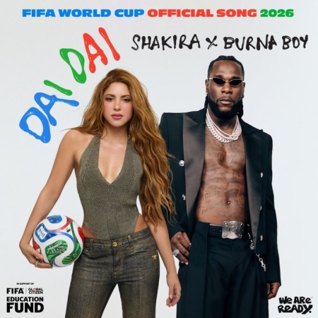 Shakira, Burna Boy release official 2026 FIFA World Cup Anthem ‘Dai Dai’