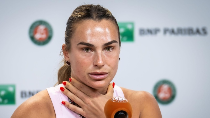 Sabalenka cuts news conference short as French Open players protest over pay