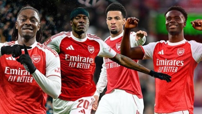 How Saka, other stars with Nigerian roots helped Arsenal end title drought