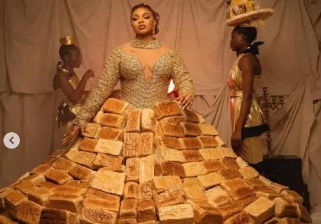‘AMVCA 500 loaves bread dress caused me injuries, tears’ — BBNaija’s Queen