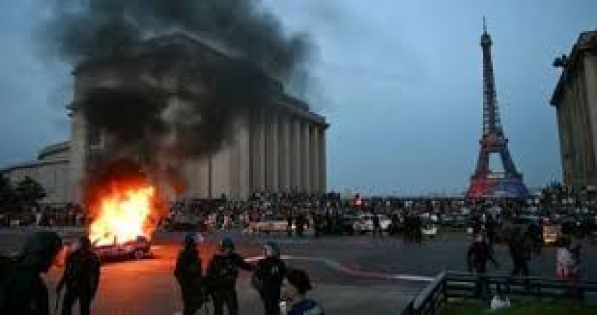 Hundreds arrested and dozens of police injured after Champions League riots in France