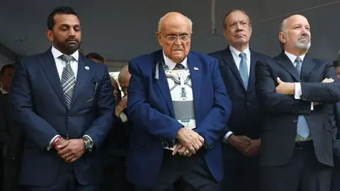 Rudy Giuliani in critical condition in hospital