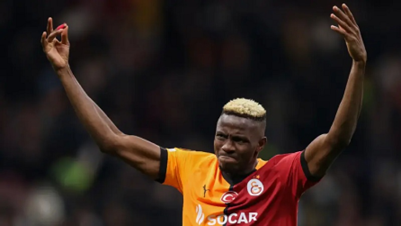 Galatasaray future: Victor Osimhen clears the air on Eric Chelle's statement