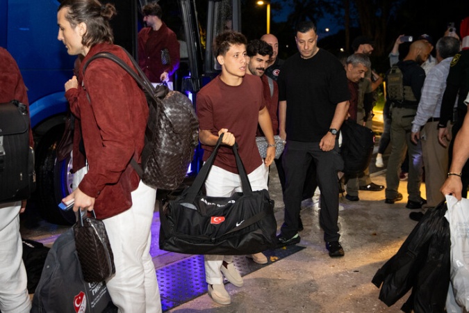 Türkiye's national team arrives in US for FIFA World Cup