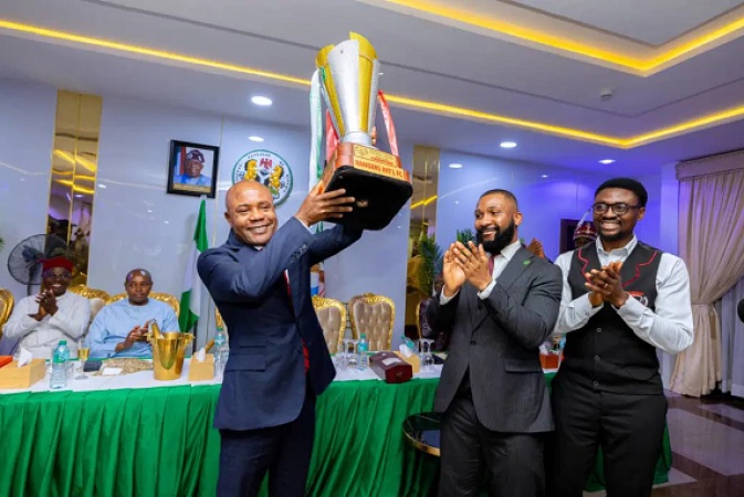 NPFL: Mbah gifts Rangers players, management, cash, land for victory