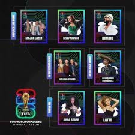 4 Nigerian artistes on official album for 2026 World Cup