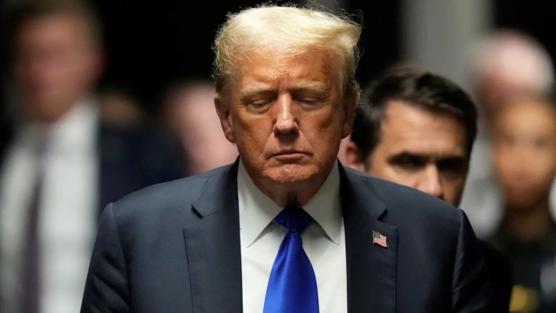 Trump booed in New York as he becomes first US president to attend NBA Finals