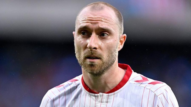 Eriksen at home and 'doing well' after collapse