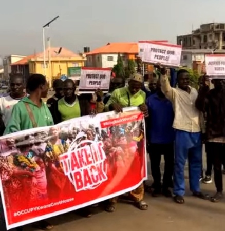 Kwara protesters give govt 72 hours to rescue kidnap victims