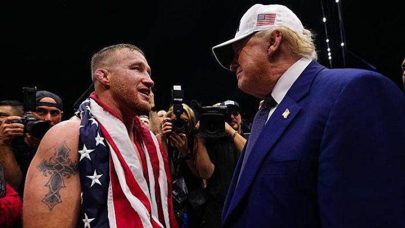 US star Gaethje wins at Trump's UFC White House show