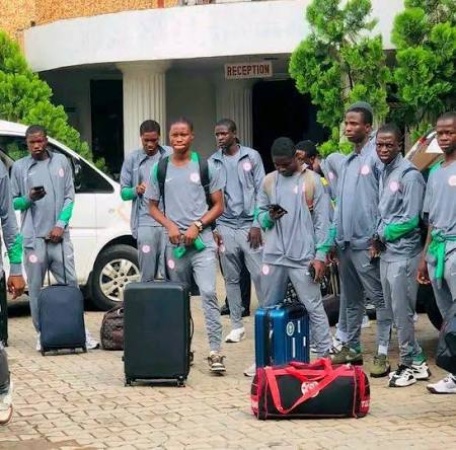 Golden Eaglets depart Nigeria for invitational tournament in China