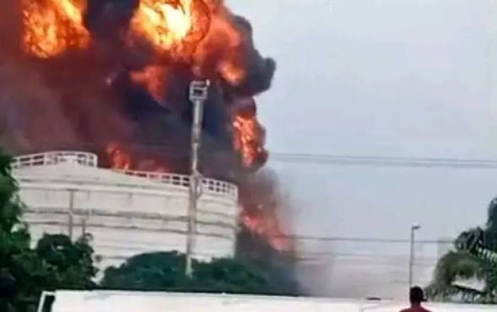Explosion rocks Apapa tank farm