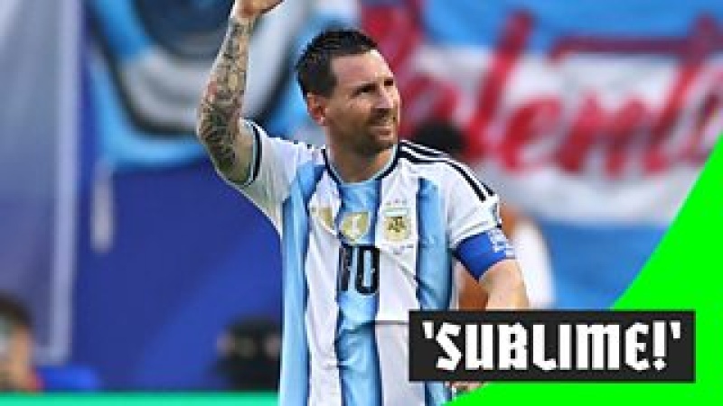 Murals, flags and beef dishes - Messi mania takes hold in Miami