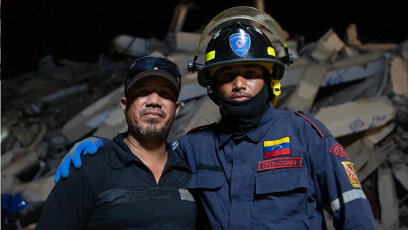 How a son saved his father from Venezuela's deadly earthquakes