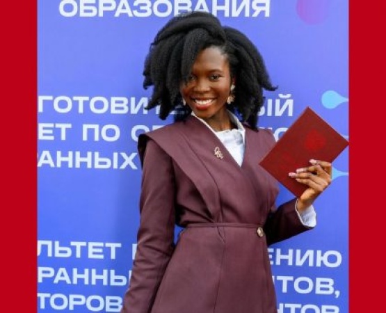 Nigerian student graduates from Russian Medical School with 4.90 CGPA