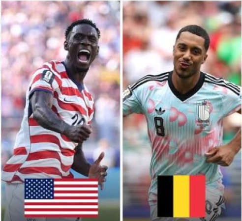 USA and Belgium renew rivalry with last eight place at stake