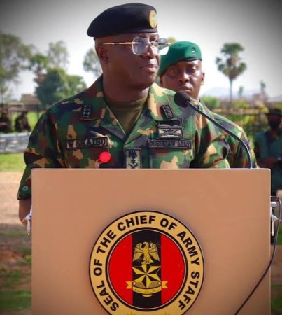 Army Chief Shaibu honours 11 course mates who died in 1990 Onne boat mishap