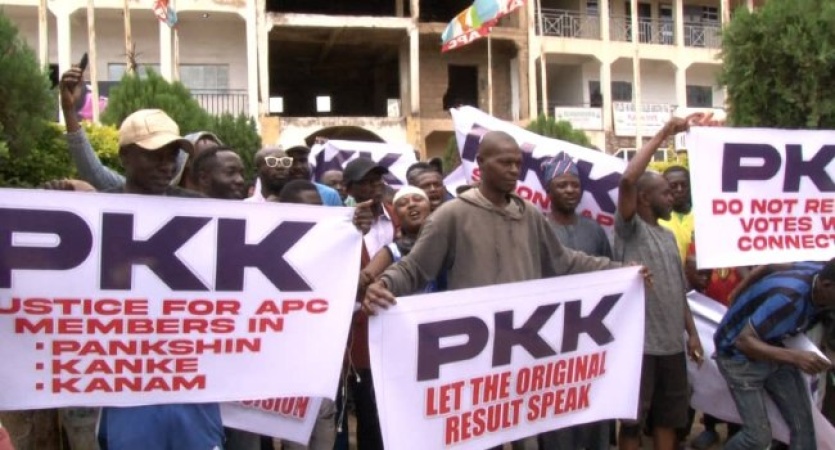 APC members protest alleged imposition of reps candidate in Plateau