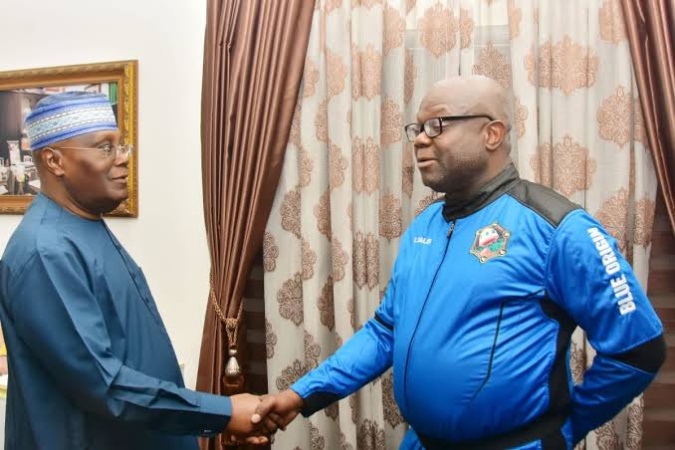 Atiku hosts first Nigerian in space