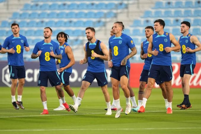 England's Guehi, Rice and James all train before Norway game