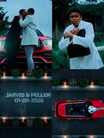 TikTokers Jarvis and Peller unveil wedding date