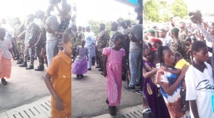 Oriire rescued victims arrive Oyo Governor’s Office