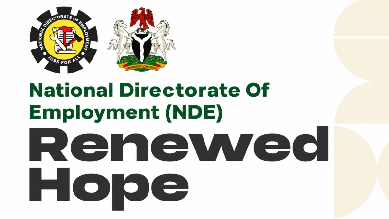 26,961 Nigerians to benefit as NDE expands Renewed Hope employment scheme
