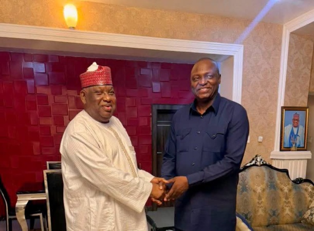 Nentawe visits Kano’s lone NDC Senator amid defection rumour
