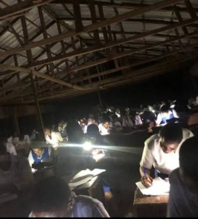 Outcry as Imo pupils sit for examinations in darkness after delays