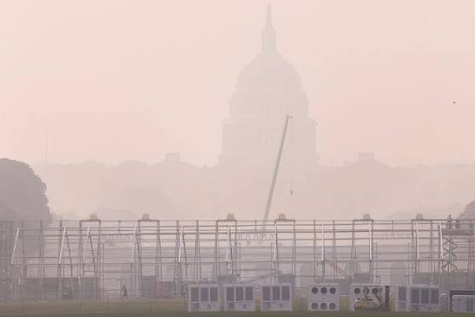 Toronto, New York and Washington top list of most polluted cities as wildfires burn