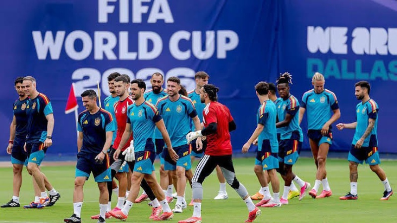 Spain’s final training session before World Cup final cancelled
