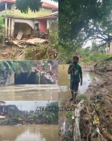 Heavy downpour kills one, destroys houses in Edo community