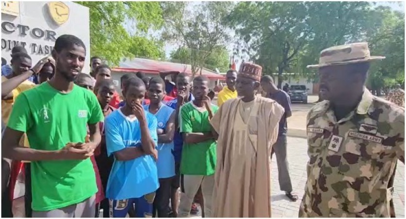 BREAKING: Soldiers, MOPOL overwhelm invading terrorists, rescue 46 students in Borno