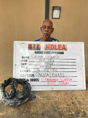 NDLEA arrests 80-year-old grandpa, others in 3 states interdiction operations