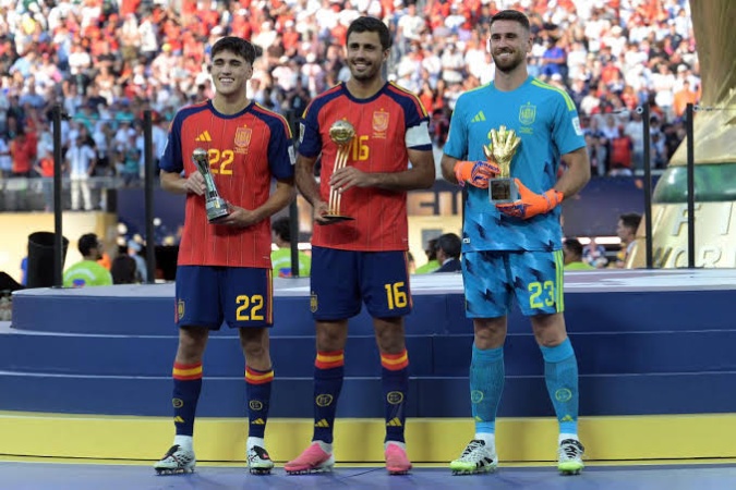 World Cup: Full list of award winners as Spain dominate individual honours
