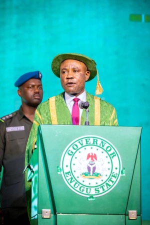 Mbah advocates experiential learning, unveils Enugu's human development model at UNN Convocation Lecture