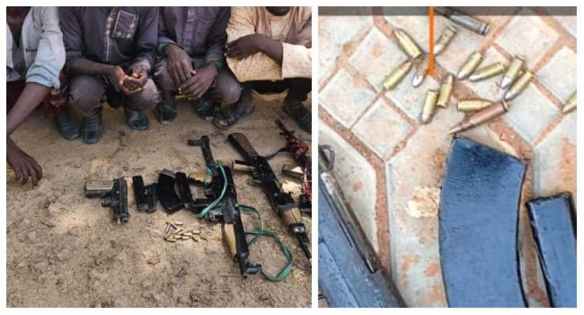 Troops Arrest Five Suspected Kidnappers In Yobe, Recover Arms