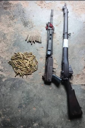 Army raids criminal hideout in Rivers, recovers arms
