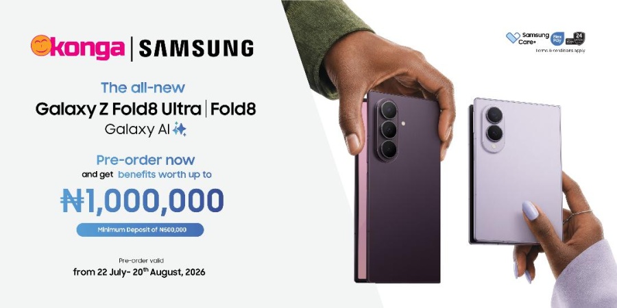Samsung unveils its new Galaxy Z Fold8 Series, pre-order now available on Konga