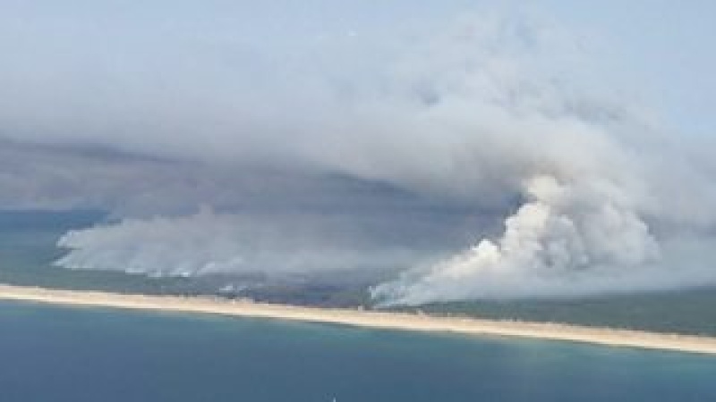 More than 220,000 evacuated in France and Spain due to wildfires