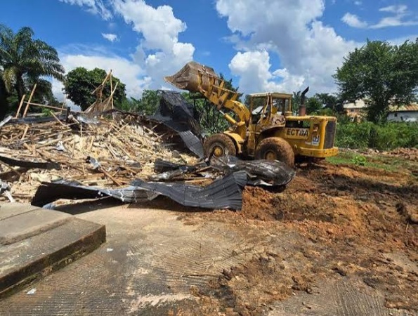 Attempted demolition puts over 200 Enugu jobs at risk as Business Park suffers heavy damage