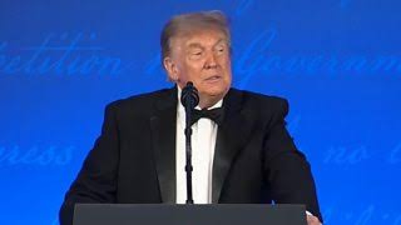 Trump takes swipes at press during White House Correspondents’ Dinner