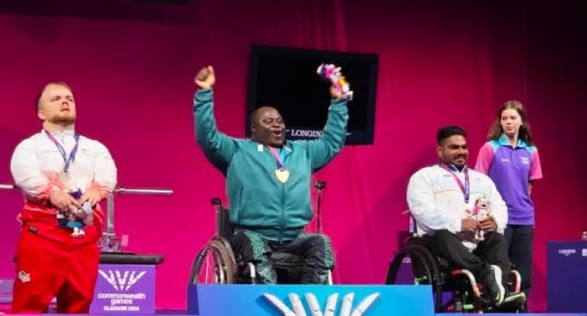CWG 2026: Idris Riluwan wins para-powerlifting gold