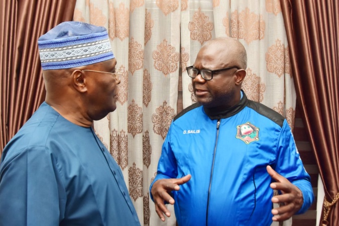Salis visits Atiku, to meet Tinubu, Obasanjo, others