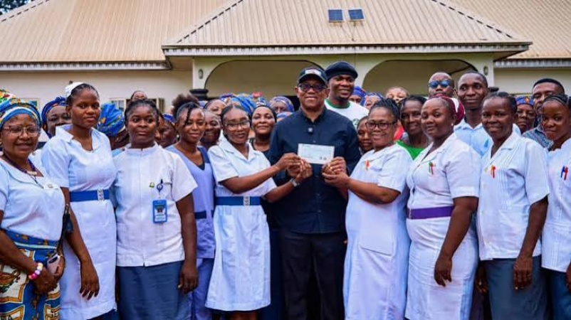 Obi donates N10m to Cross River mission hospital, decries maternal mortality 