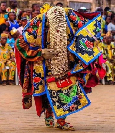Dates, time, places ‘dreaded’ Oloolu masquerade will visit in Ibadan from tomorrow