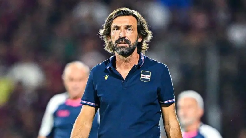 Pirlo out of Italy football top job after backlash over Russian betting firm links